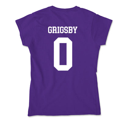SFA - NCAA Softball : Alexis Grigsby - Soft Style Women’s T-Shirt-1