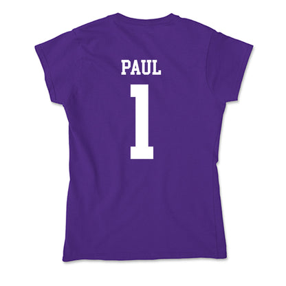SFA - NCAA Softball : Kaylee Paul - Soft Style Women’s T-Shirt-1