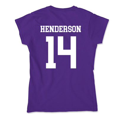 SFA - NCAA Women's Volleyball : Jordan henderson - Soft Style Women’s T-Shirt-1