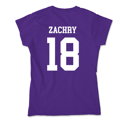 SFA - NCAA Women's Soccer : Else Zachry - Soft Style Women’s T-Shirt-1