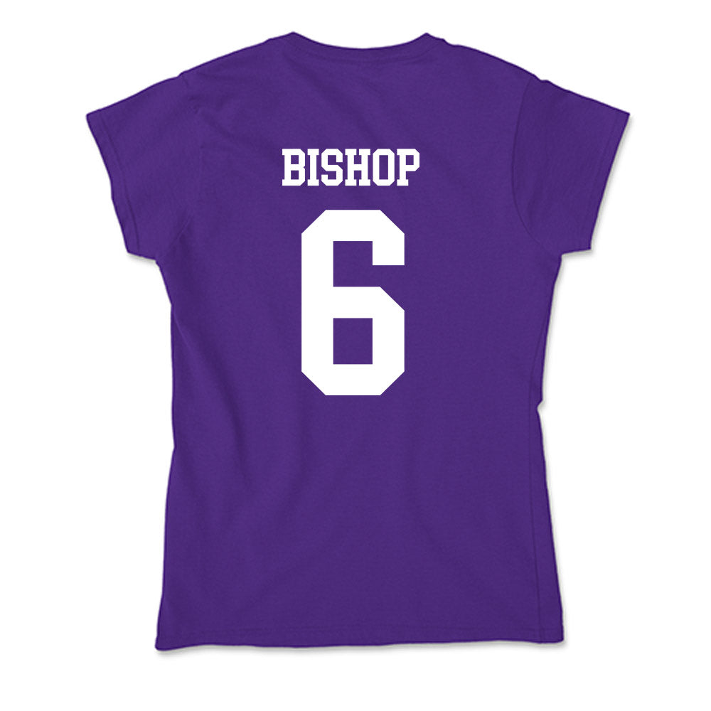 SFA - NCAA Softball : Kylie Bishop - Soft Style Women’s T-Shirt-1