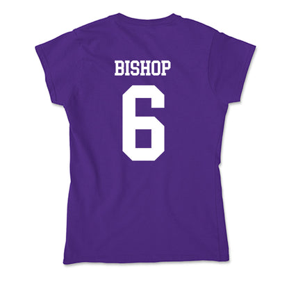 SFA - NCAA Softball : Kylie Bishop - Soft Style Women’s T-Shirt-1