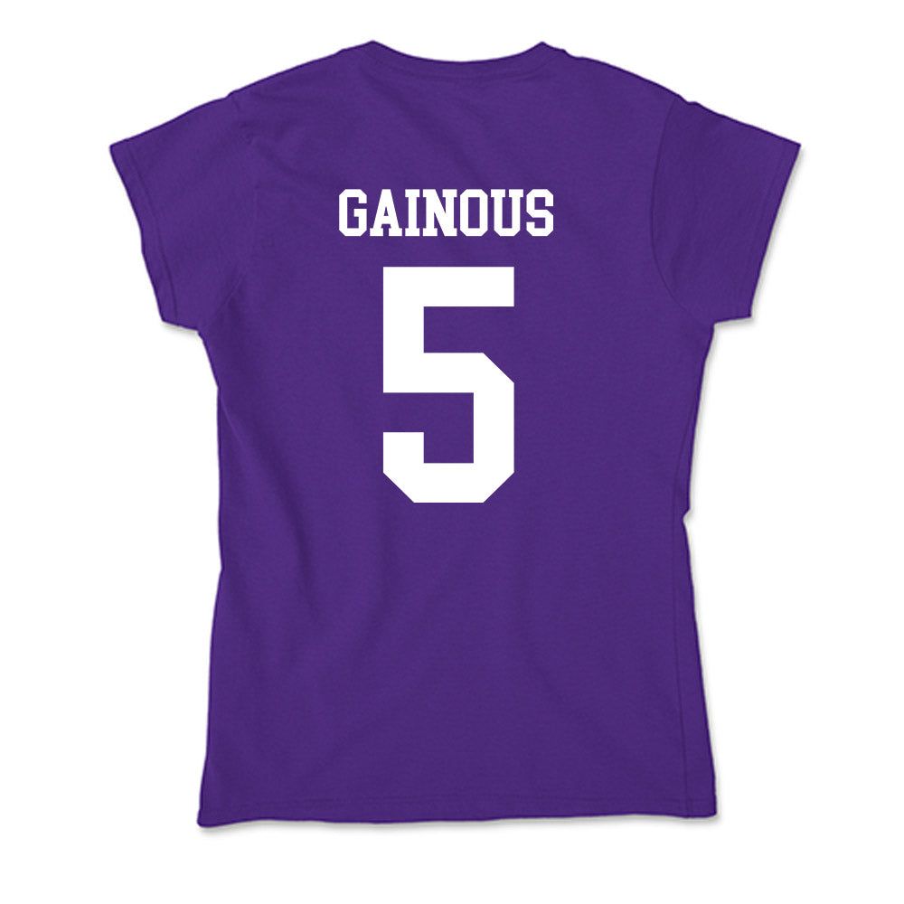 SFA - NCAA Softball : Brooke Gainous - Soft Style Women’s T-Shirt-1