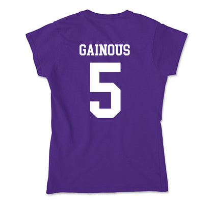 SFA - NCAA Softball : Brooke Gainous - Soft Style Women’s T-Shirt-1