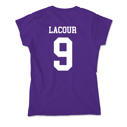 SFA - NCAA Softball : Aubrey LaCour - Soft Style Women’s T-Shirt-1