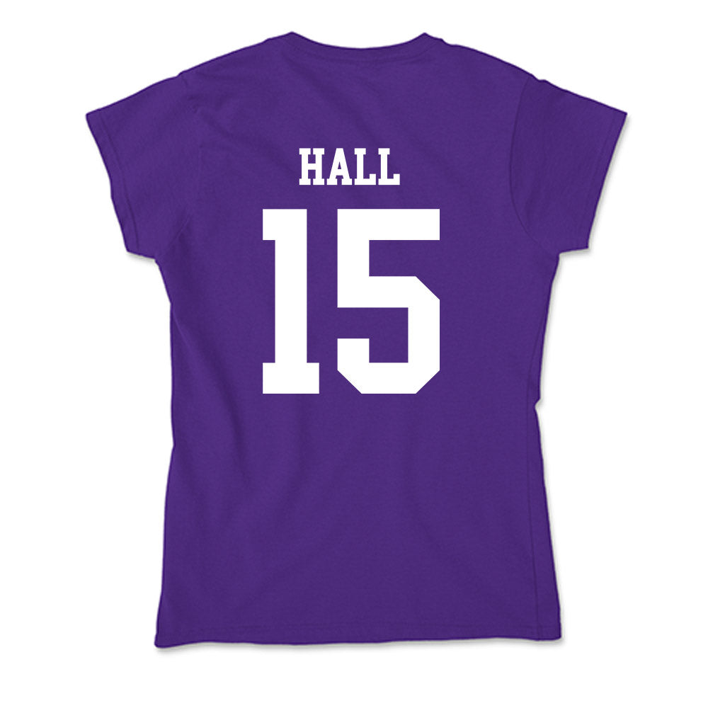 SFA - NCAA Softball : Reagan Hall - Soft Style Women’s T-Shirt-1