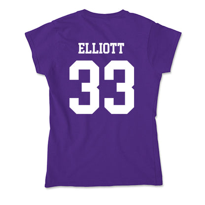 SFA - NCAA Baseball : Gage Elliott - Soft Style Women’s T-Shirt-1