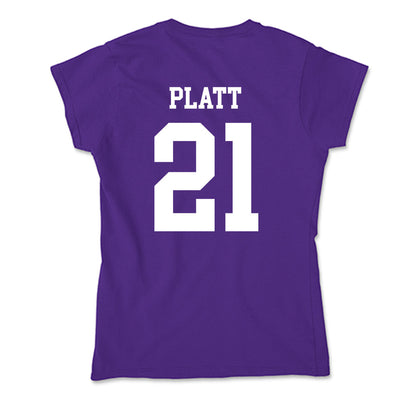 SFA - NCAA Women's Soccer : Lucie Platt - Soft Style Women’s T-Shirt-1