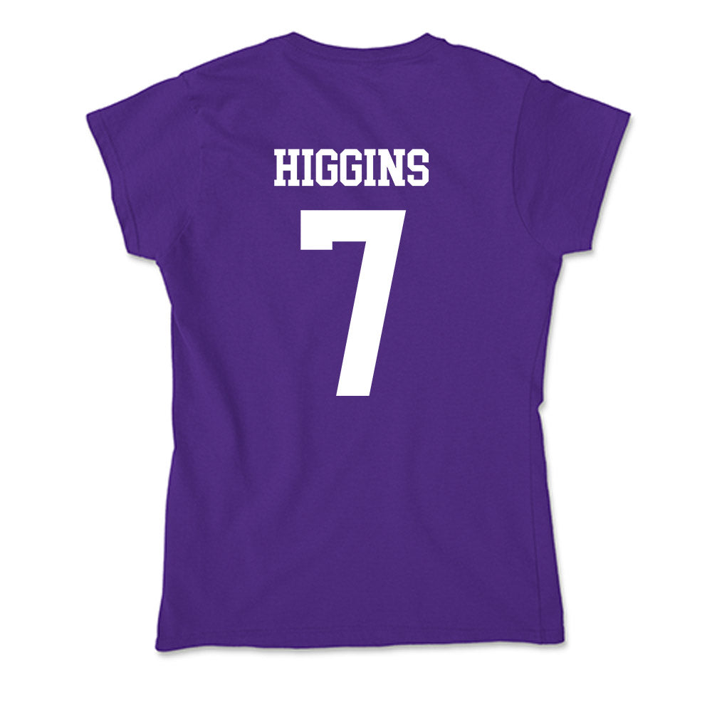 SFA - NCAA Beach Volleyball : Lexi Higgins - Soft Style Women’s T-Shirt-1