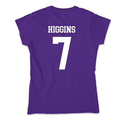 SFA - NCAA Beach Volleyball : Lexi Higgins - Soft Style Women’s T-Shirt-1