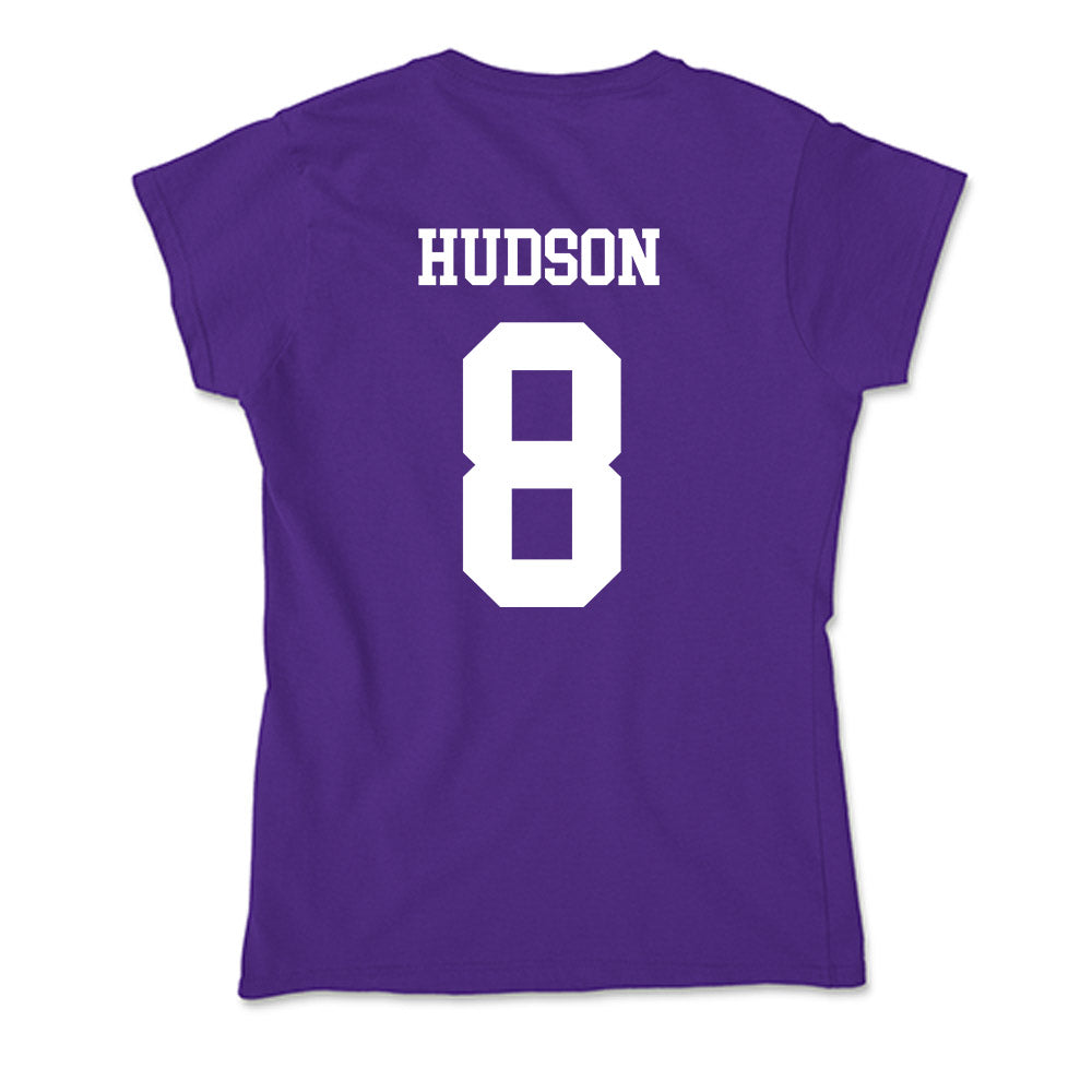 SFA - NCAA Softball : Kai Hudson - Soft Style Women’s T-Shirt-1