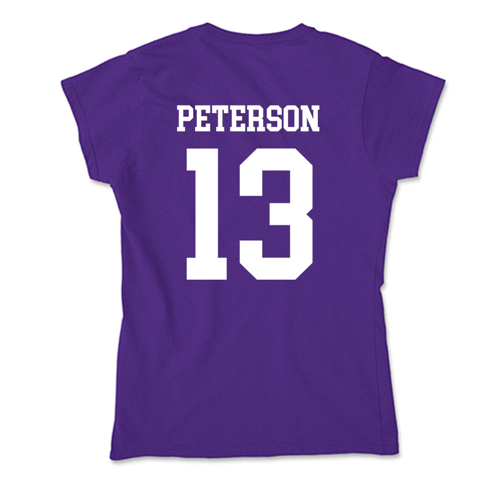 SFA - NCAA Women's Volleyball : Haley Peterson - Soft Style Women’s T-Shirt-1