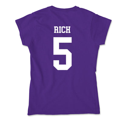 SFA - NCAA Beach Volleyball : Reese Rich - Soft Style Women’s T-Shirt-1