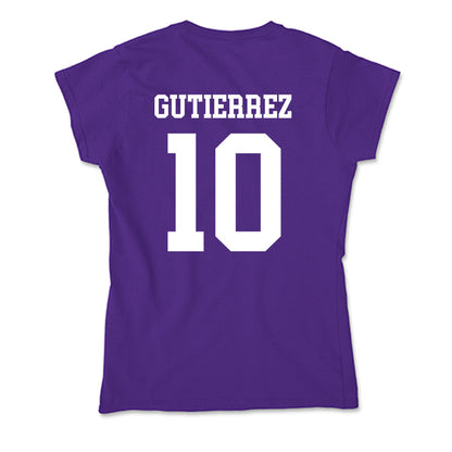 SFA - NCAA Men's Basketball : Yohan Gutierrez - Soft Style Women’s T-Shirt-1