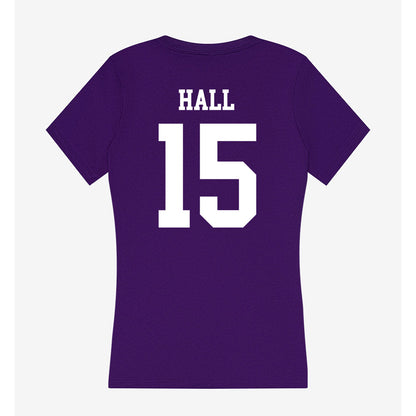 SFA - NCAA Softball : Reagan Hall - Women's V-Neck T-Shirt-1