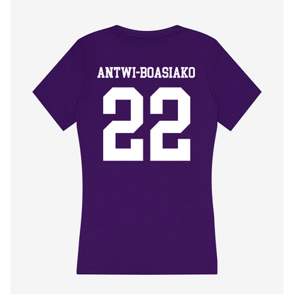 SFA - NCAA Men's Basketball : Nana Antwi-Boasiako - Women's V-Neck T-Shirt-1