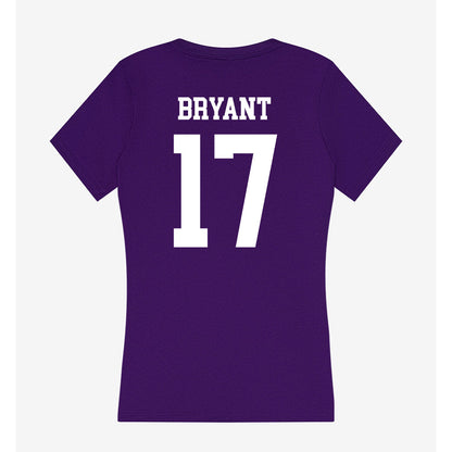 SFA - NCAA Softball : Crimson Bryant - Women's V-Neck T-Shirt-1