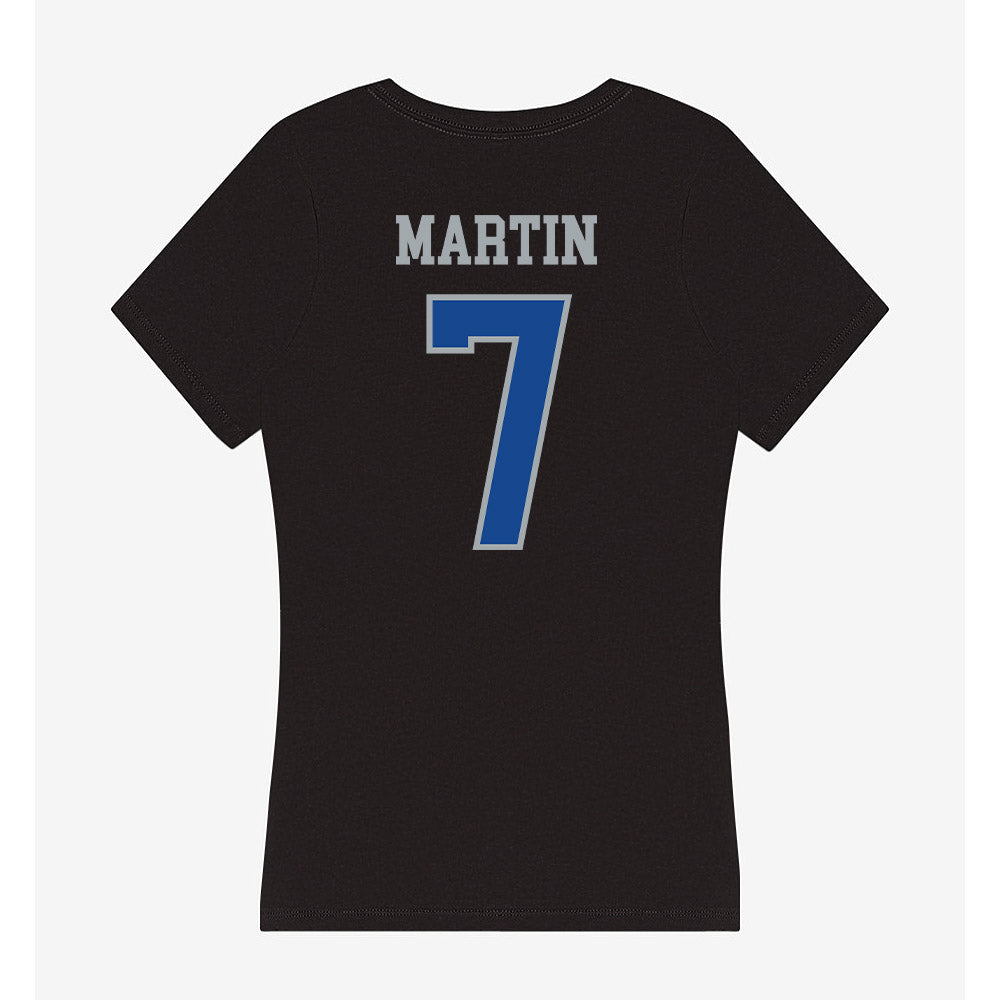 CNU - NCAA Football : Noah Martin - Women's V-Neck T-Shirt-1