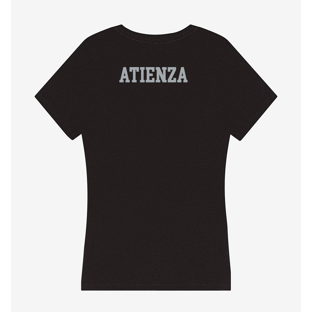 CNU - NCAA Men's Track & Field : Johnny Atienza - Women's V-Neck T-Shirt-1