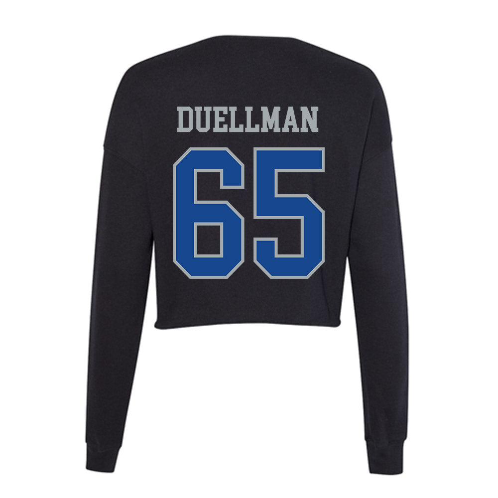 CNU - NCAA Football : Chris Duellman - Women's Cropped Crew Fleece-1