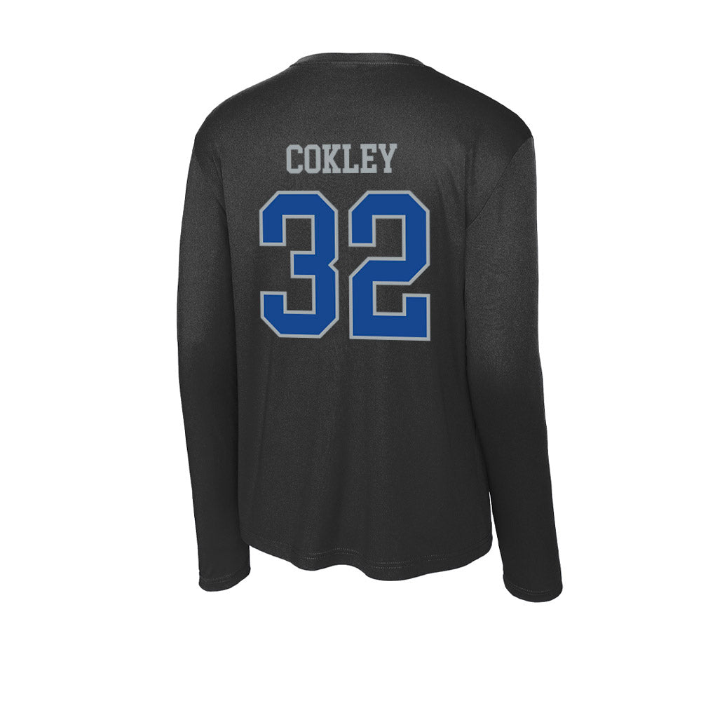 CNU - NCAA Football : Jordan Cokley - Activewear Long Sleeve T-Shirt-1