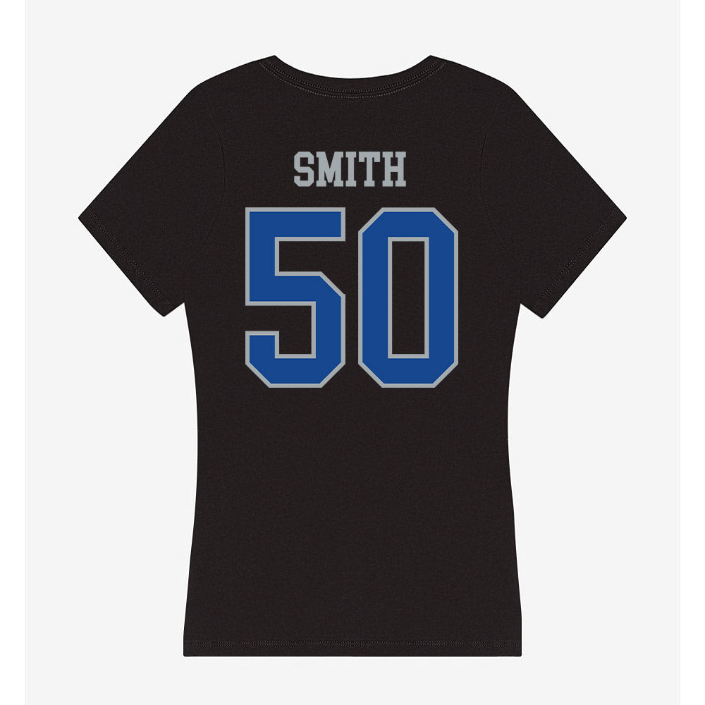 CNU - NCAA Football : Bryson Smith - Women's V-Neck T-Shirt-1