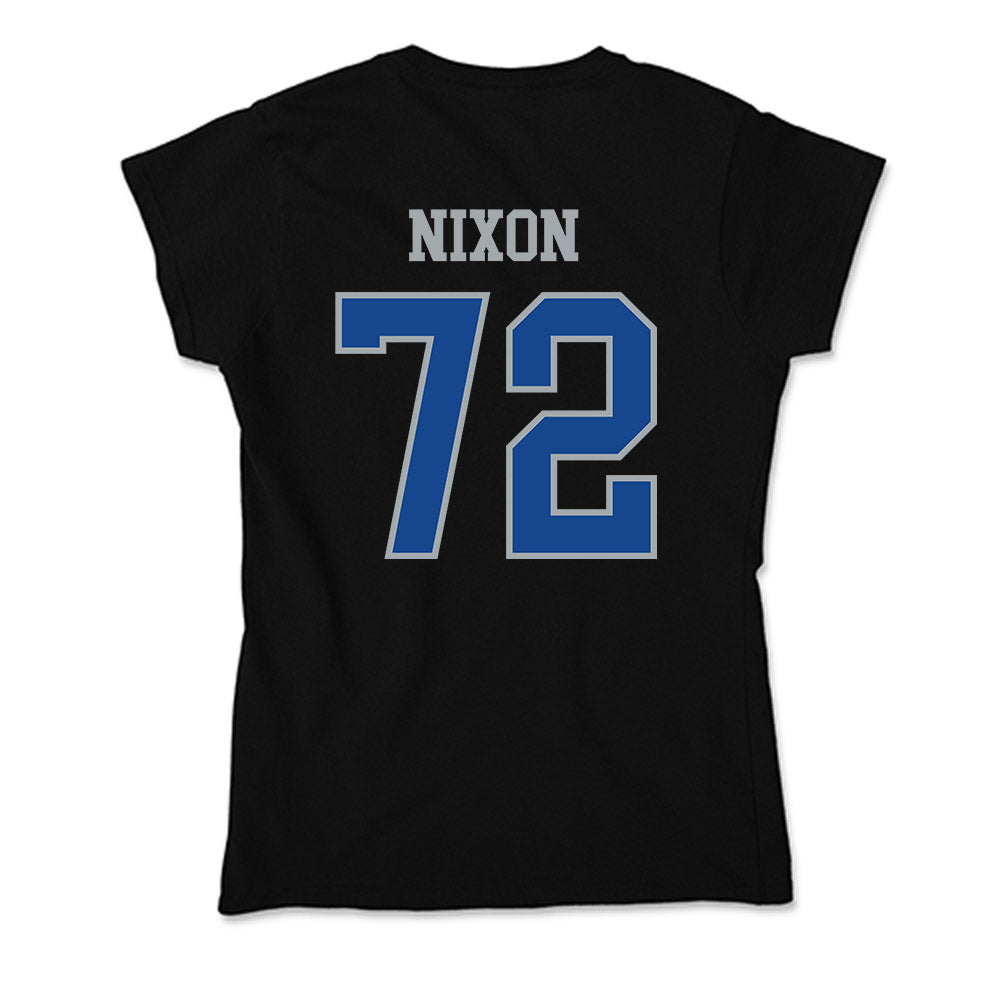 CNU - NCAA Football : Evan Nixon - Soft Style Women’s T-Shirt-1
