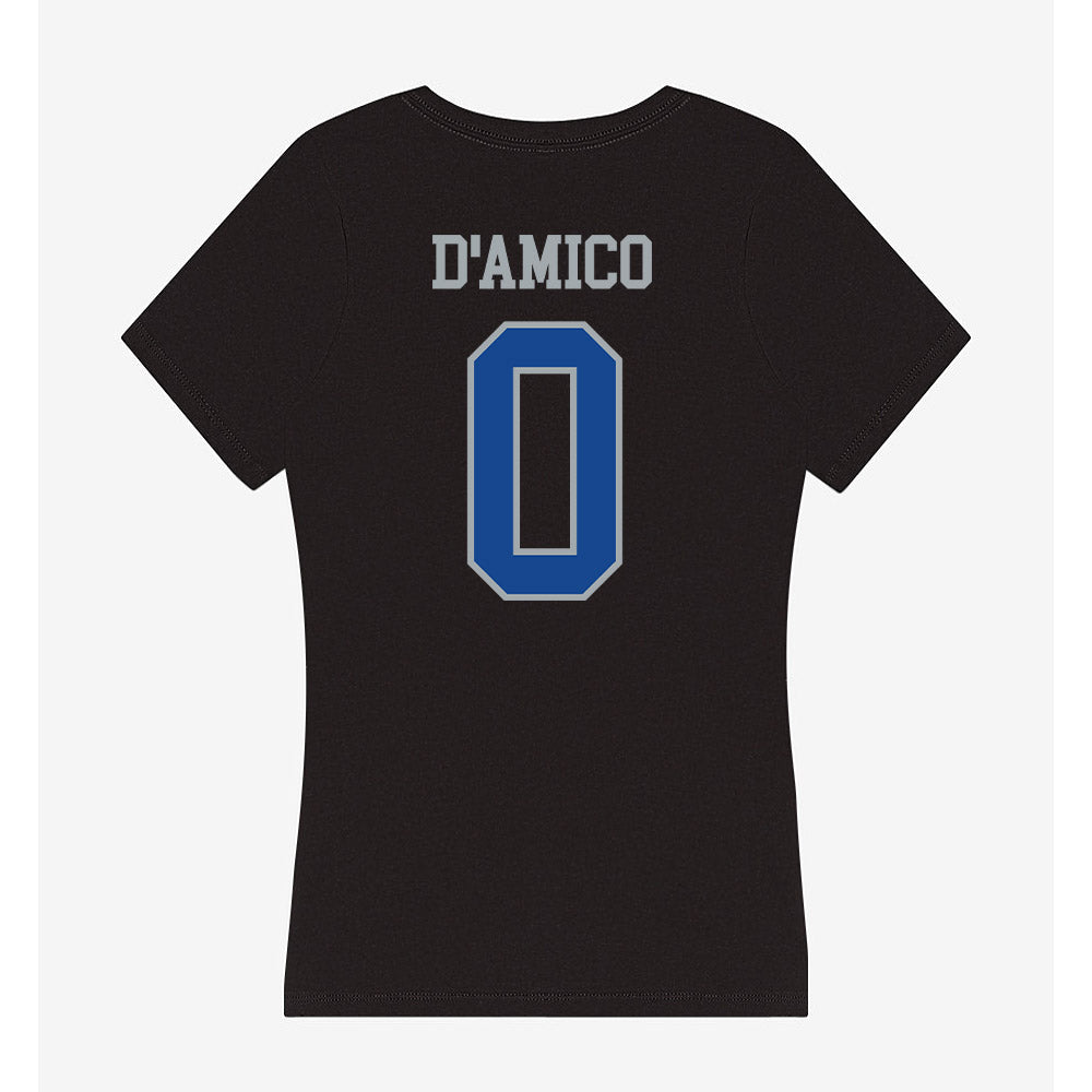 CNU - NCAA Football : Frankie D'AMICO - Women's V-Neck T-Shirt-1