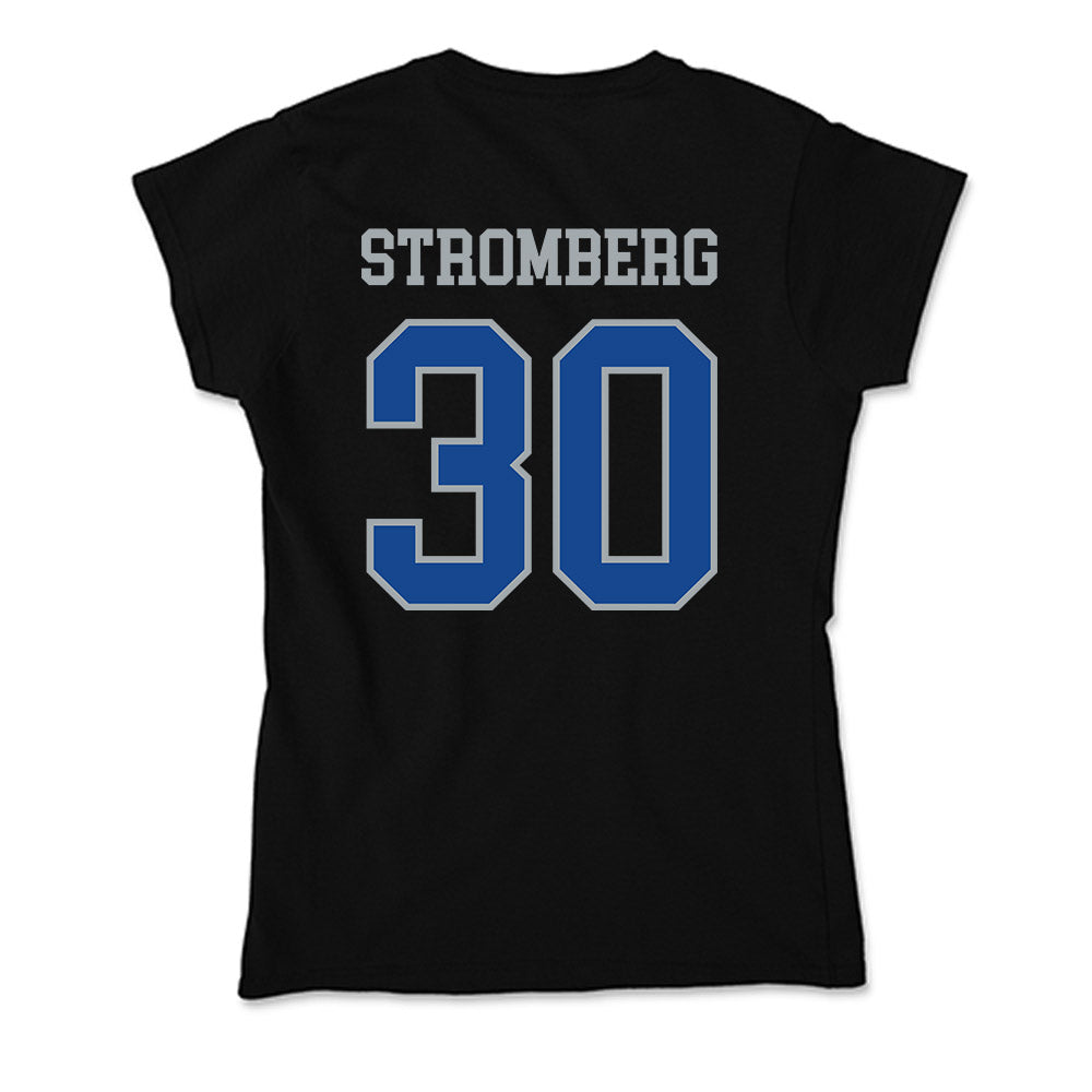 CNU - NCAA Men's Lacrosse : Jacob Stromberg - Soft Style Women’s T-Shirt-1