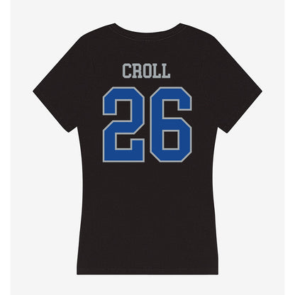 CNU - NCAA Baseball : Gus Croll - Women's V-Neck T-Shirt-1
