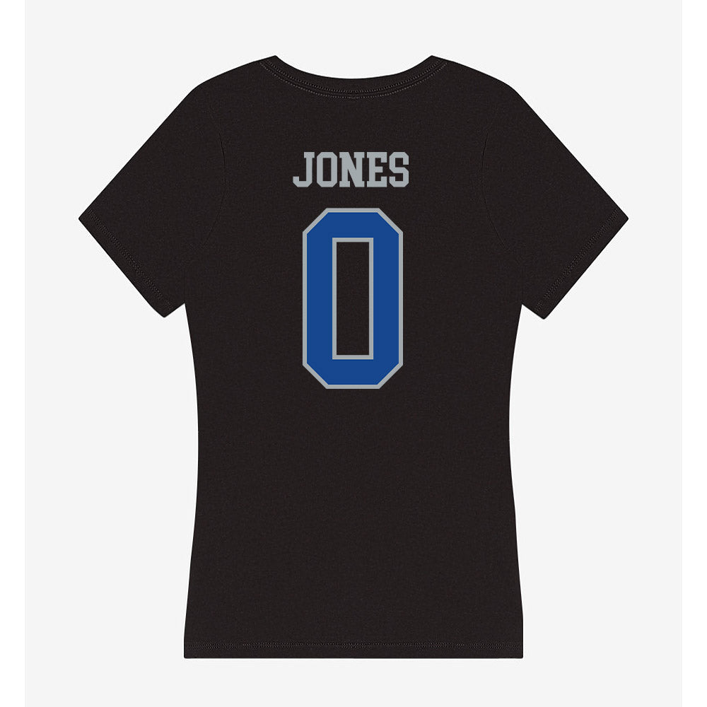 CNU - NCAA Football : Rico Jones - Women's V-Neck T-Shirt-1