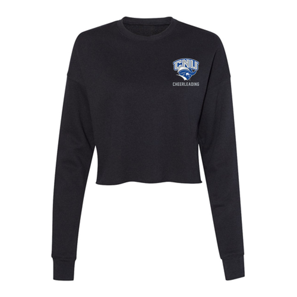 CNU - NCAA Cheerleading : Jasmine Lacey - Women's Cropped Crew Fleece-0
