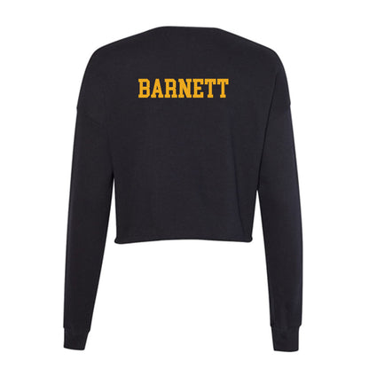 LBSU - NCAA Women's Track & Field : Trinity Barnett - Women's Cropped Crew Fleece-1