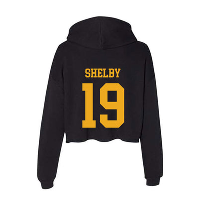 LBSU - NCAA Baseball : Hogan Shelby - Women's Crop Fleece Hoodie-1