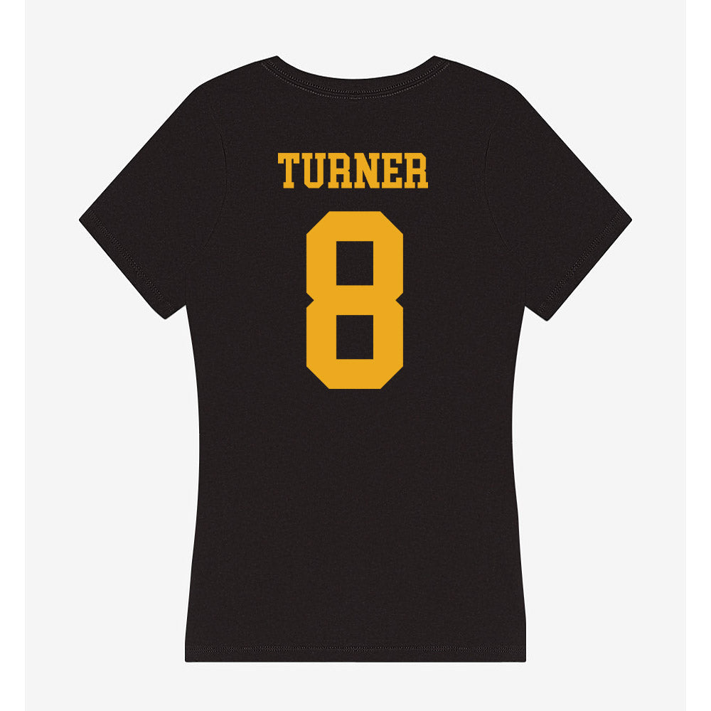 LBSU - NCAA Baseball : Murchael Turner - Women's V-Neck T-Shirt-1
