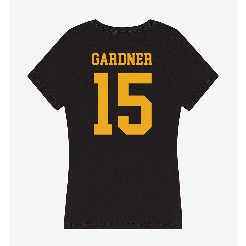 LBSU - NCAA Women's Volleyball : Emma Gardner - Women's V-Neck T-Shirt-1