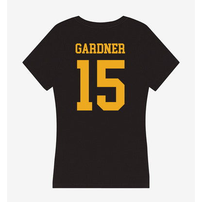 LBSU - NCAA Women's Volleyball : Emma Gardner - Women's V-Neck T-Shirt-1