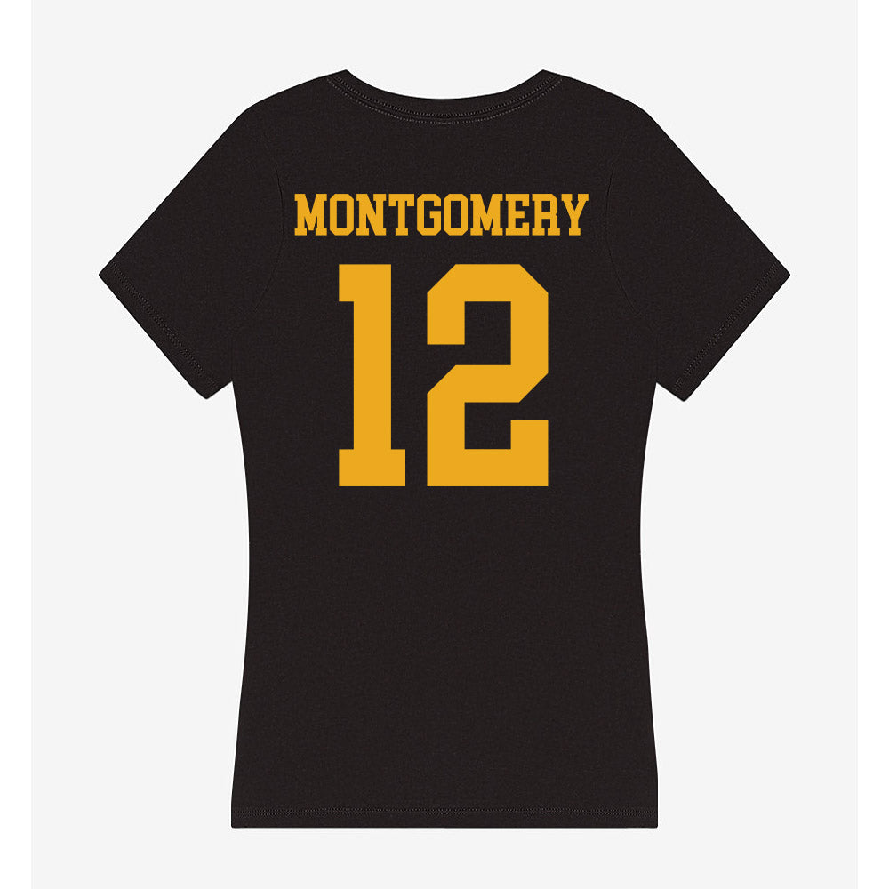 LBSU - NCAA Baseball : Reid Montgomery - Women's V-Neck T-Shirt-1