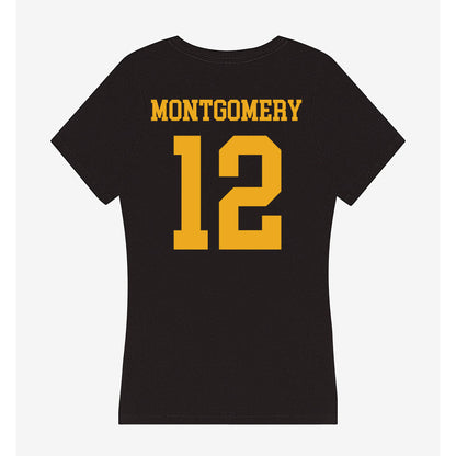 LBSU - NCAA Baseball : Reid Montgomery - Women's V-Neck T-Shirt-1