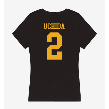 LBSU - NCAA Women's Soccer : Kana Uchida - Women's V-Neck T-Shirt-1