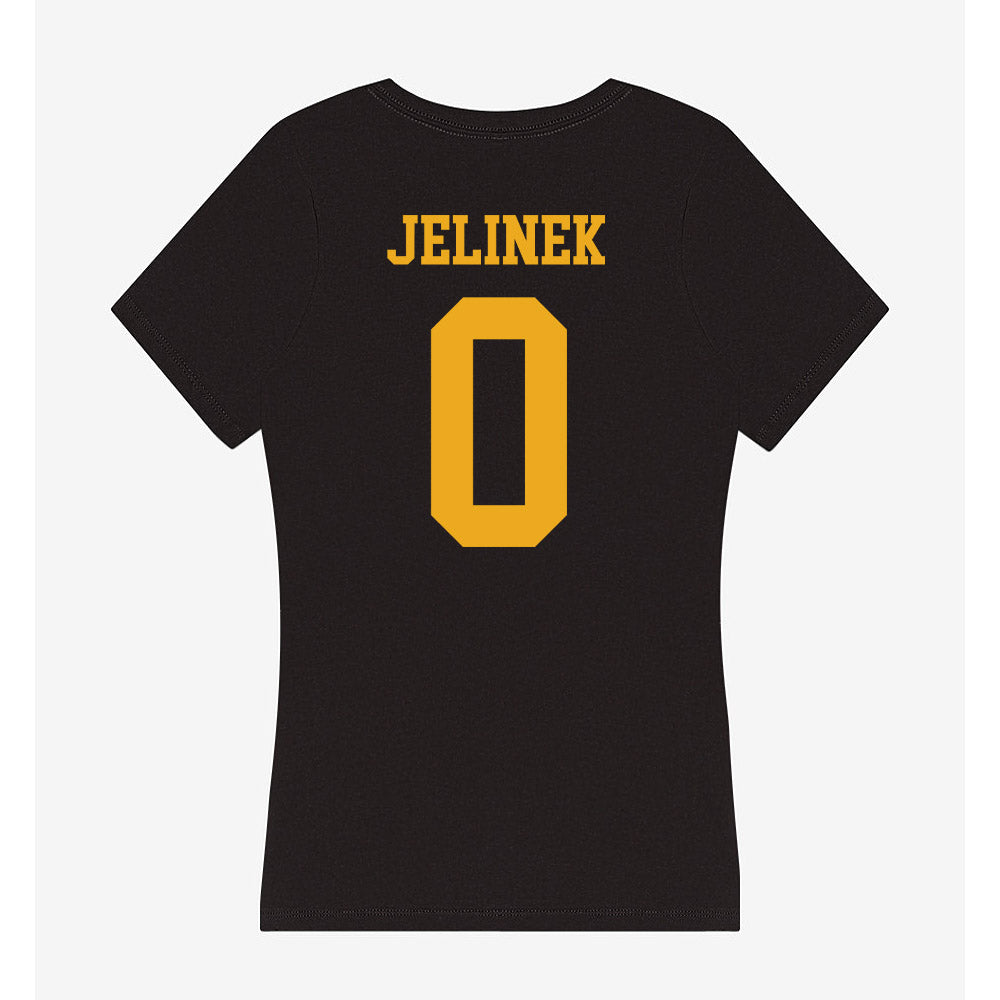 LBSU - NCAA Women's Volleyball : Anna Jelinek - Women's V-Neck T-Shirt-1
