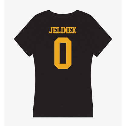 LBSU - NCAA Women's Volleyball : Anna Jelinek - Women's V-Neck T-Shirt-1