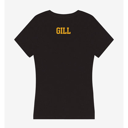 LBSU - NCAA Men's Track & Field : Cameron Gill - Women's V-Neck T-Shirt-1