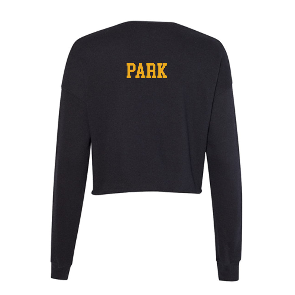LBSU - NCAA Women's Golf : Chloe Park - Women's Cropped Crew Fleece-1