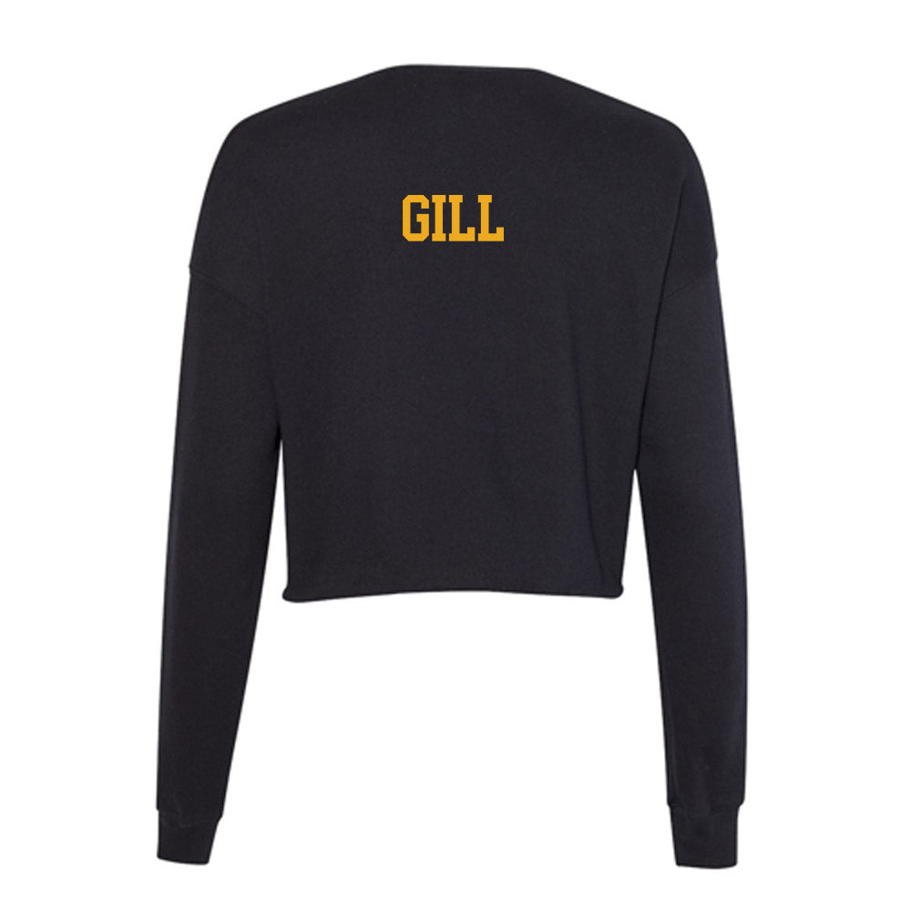 LBSU - NCAA Men's Track & Field : Cameron Gill - Women's Cropped Crew Fleece-1