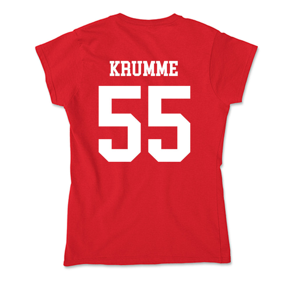 Tampa - NCAA Men's Lacrosse : Max Krumme - Soft Style Women’s T-Shirt-1