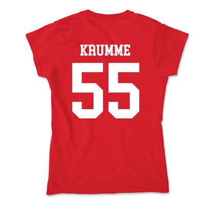 Tampa - NCAA Men's Lacrosse : Max Krumme - Soft Style Women’s T-Shirt-1