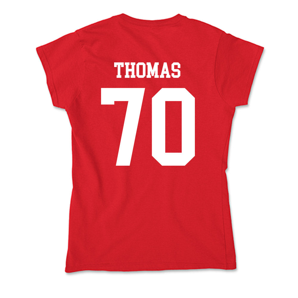Tampa - NCAA Men's Lacrosse : Mp Thomas - Soft Style Women’s T-Shirt-1