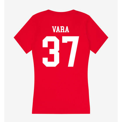 Tampa - NCAA Men's Lacrosse : Matthew Vara - Women's V-Neck T-Shirt-1