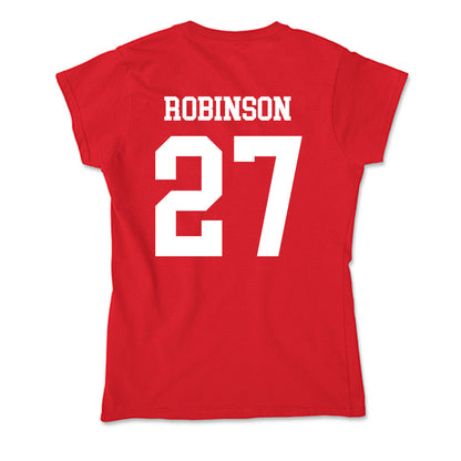 Tampa - NCAA Baseball : Kenneth Robinson - Soft Style Women’s T-Shirt-1